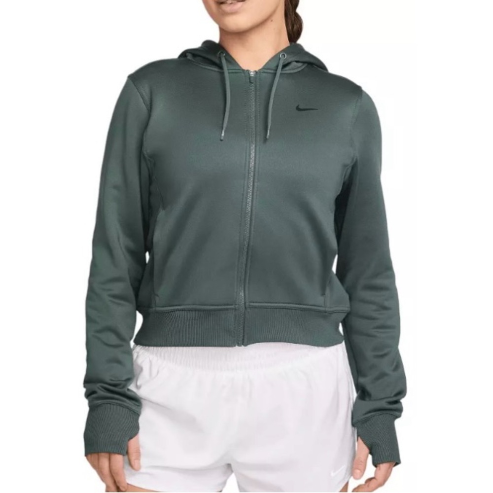 New with tags Nike Women's Green Therma Fit Hoodie size Small